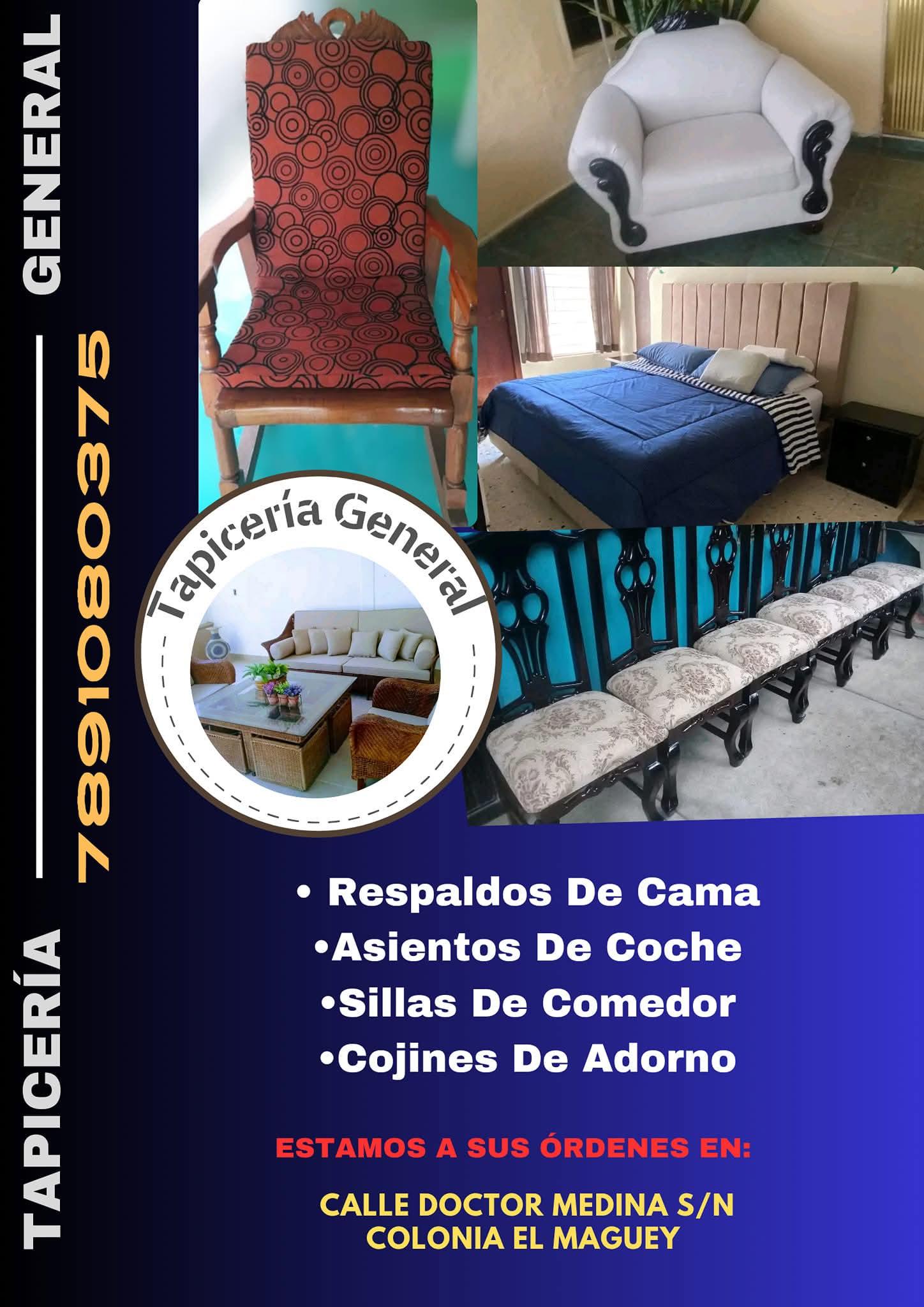 Trabajo de Tapicería en General