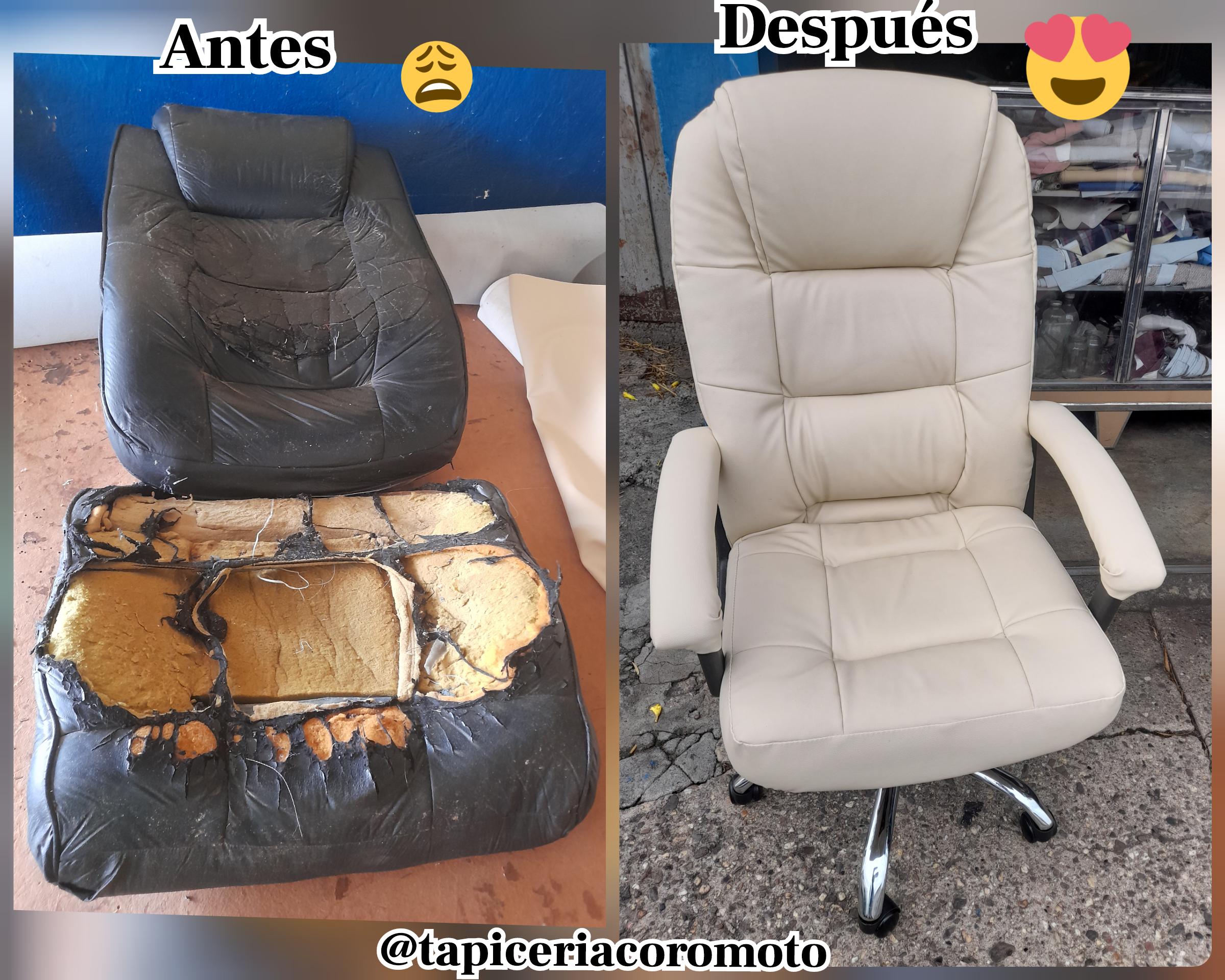 Trabajo de TAPICERÍA COROMOTO