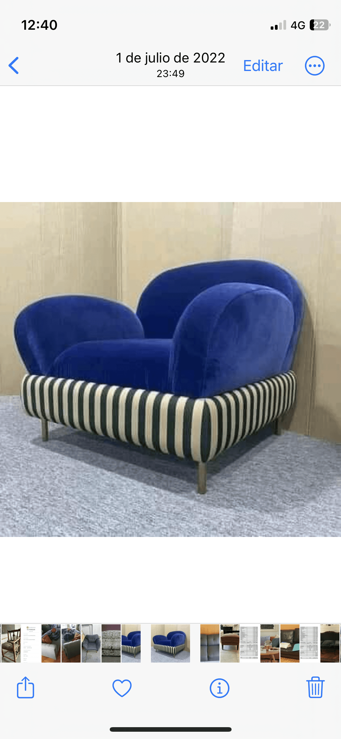 Trabajo de Sillones Germán prior